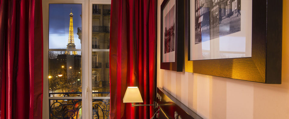 Hôtel Duquesne Eiffel - Historic and rustic luxuries in view of the Eiffel Tower. - Paris, France