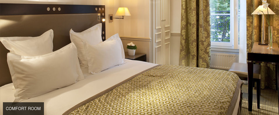 Hôtel Duquesne Eiffel - Historic and rustic luxuries in view of the Eiffel Tower. - Paris, France