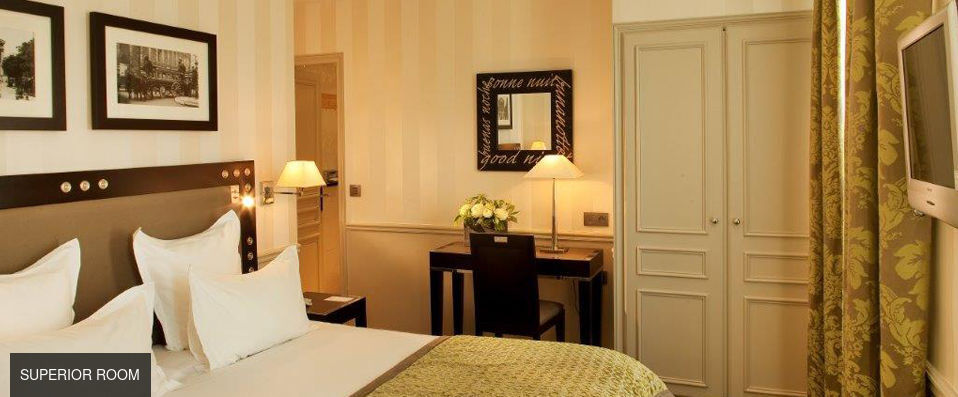 Hôtel Duquesne Eiffel - Historic and rustic luxuries in view of the Eiffel Tower. - Paris, France