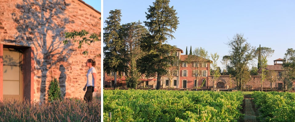 Château Saint-Roux - Se perdre dans les vignobles en séjournant dans un château provençal. - Var, France