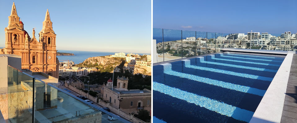 Lure Hotel & Spa ★★★★ - Une vue imprenable sur la méditerranée depuis cette adresse maltaise. - Mellieha, Malte