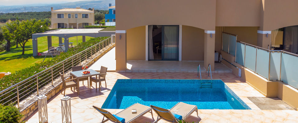 Carme Villas ★★★★★ - Serenity abounds among verdant olive groves. - Crete, Greece