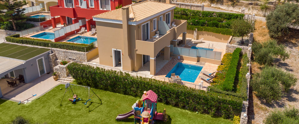 Carme Villas ★★★★★ - Serenity abounds among verdant olive groves. - Crete, Greece