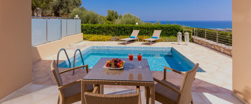 Carme Villas ★★★★★ - Serenity abounds among verdant olive groves. - Crete, Greece