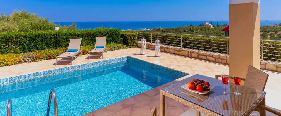 Carme Villas ★★★★★ - Serenity abounds among verdant olive groves. - Crete, Greece