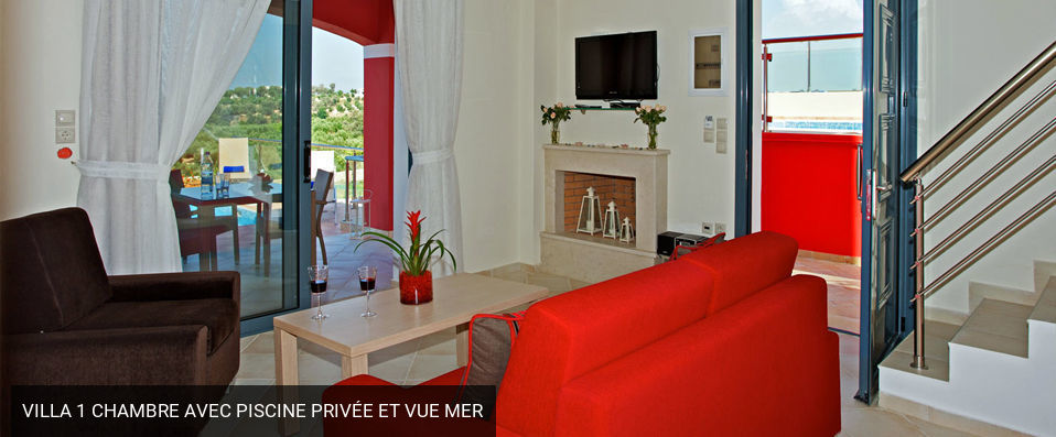 Carme Villas ★★★★★ - Luxe & vue spectaculaire dans un 5 étoiles en Crète. - Crète, Grèce