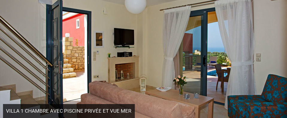 Carme Villas ★★★★★ - Luxe & vue spectaculaire dans un 5 étoiles en Crète. - Crète, Grèce