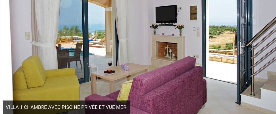 Carme Villas ★★★★★ - Luxe & vue spectaculaire dans un 5 étoiles en Crète. - Crète, Grèce