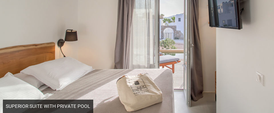 Paros Cape Suites - The perfect spot to discover stunning Paros. - Paros, Greece