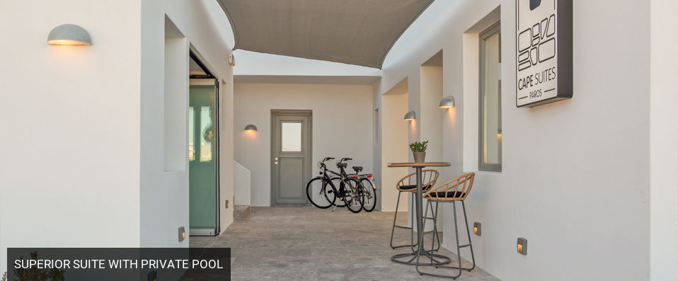 Paros Cape Suites - The perfect spot to discover stunning Paros. - Paros, Greece
