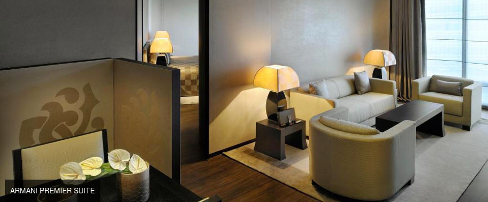 Armani Hotel Dubai ★★★★★ - The pinnacle of Middle Eastern refinement at the Jumeirah Zabeel Saray. - Dubai, United Arab Emirates
