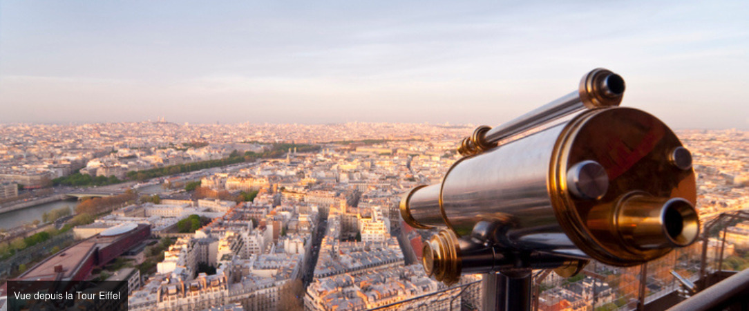 City-trip : Découverte de Paris & Hôtel Bleu de Grenelle ★★★★ - Découvrez Paris avec 3 activités incluses : croisière sur la Seine, visite du Louvre et de la tour Eiffel. - Paris, France