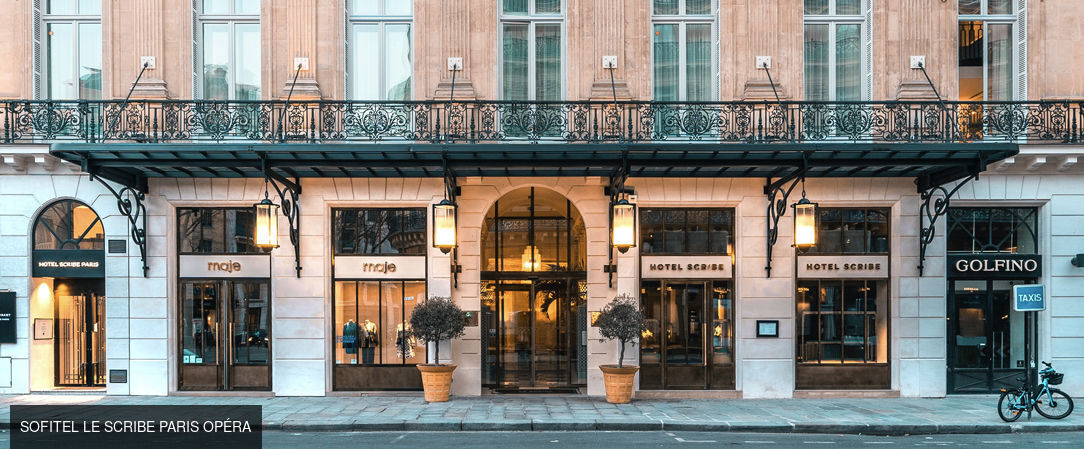 Sofitel Le Scribe Paris Opéra ★★★★★ - A “Grand” stay in the heart of Paris. - Paris, France