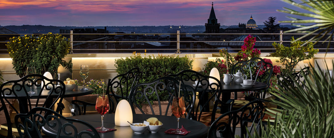 Marcella Royal Hotel - Rooftop Garden ★★★★ - Élégante vue sur la ville depuis cette adresse romaine. - Rome, Italie