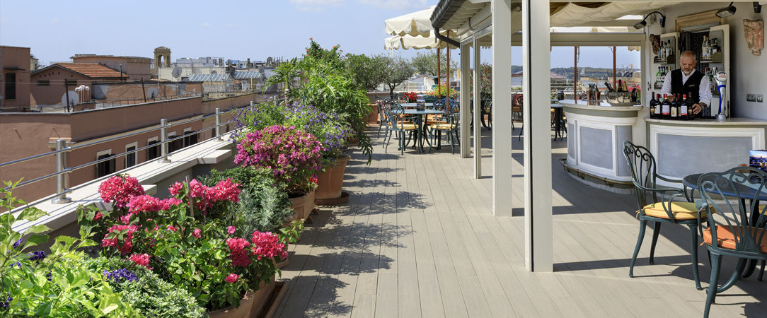 Marcella Royal Hotel - Rooftop Garden ★★★★ - Élégante vue sur la ville depuis cette adresse romaine. - Rome, Italie