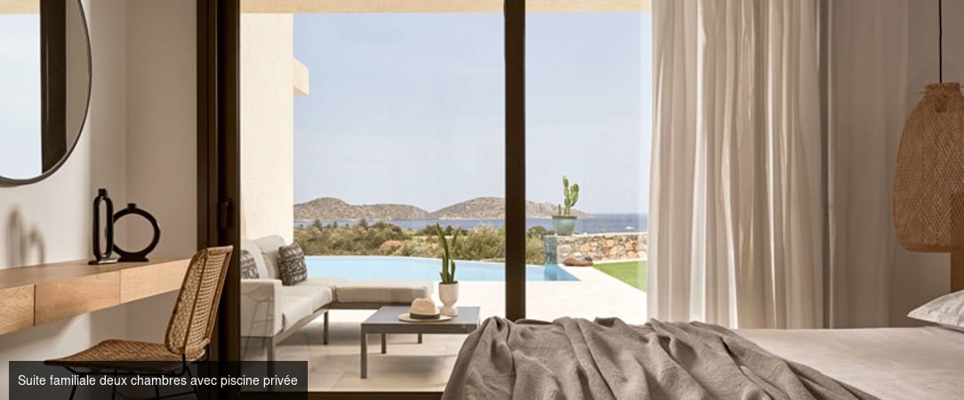Elounda Palm Hotel & Suites ★★★★ - Sérénité face à la mer Égée. - Crète, Grèce