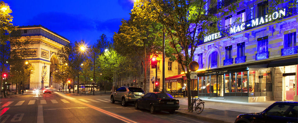 Champs Elysées Mac Mahon ★★★★★ - Large rooms and Empire-style luxury, all within sight of the Arc de Triomphe. - Paris, France