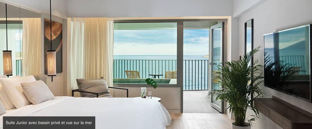 NIKO Seaside Resort MGallery ★★★★★ - Adults Only 16+ - La quintessence du luxe et du design suspendue entre ciel et mer. - Crète, Grèce