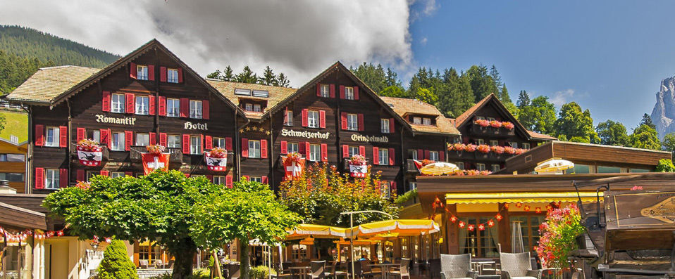 Romantik Hotel Schweizerhof ★★★★★ - Last Minute - In the very heart of green Grindelwald - Canton of Bern, Switzerland