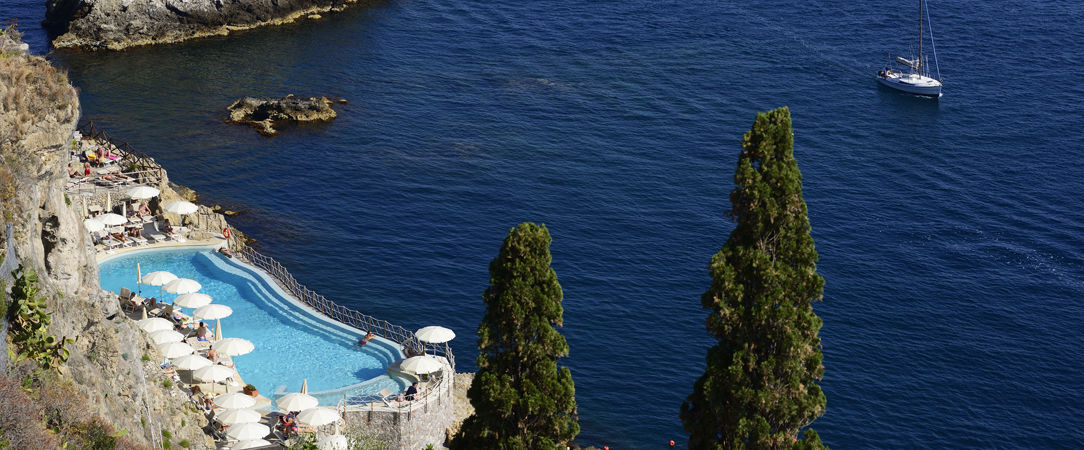 UNAHOTELS Capotaormina ★★★★ - Adresse d’exception aux vues extraordinaires sur l’Etna et la Méditerranée. - Sicile, Italie