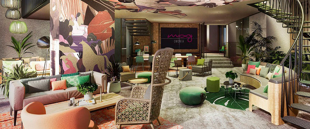 Moxy Athens City - A lively venue for a fun city break in Athens. - Athens, Greece