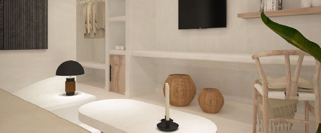 Aelia Luxury Suites - Breath-taking Santorini from a brand-new Cycladic suite. - Santorini, Greece