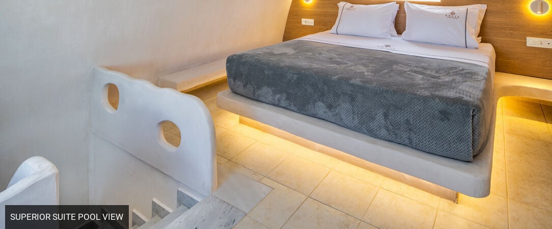 Aelia Luxury Suites - Breath-taking Santorini from a brand-new Cycladic suite. - Santorini, Greece