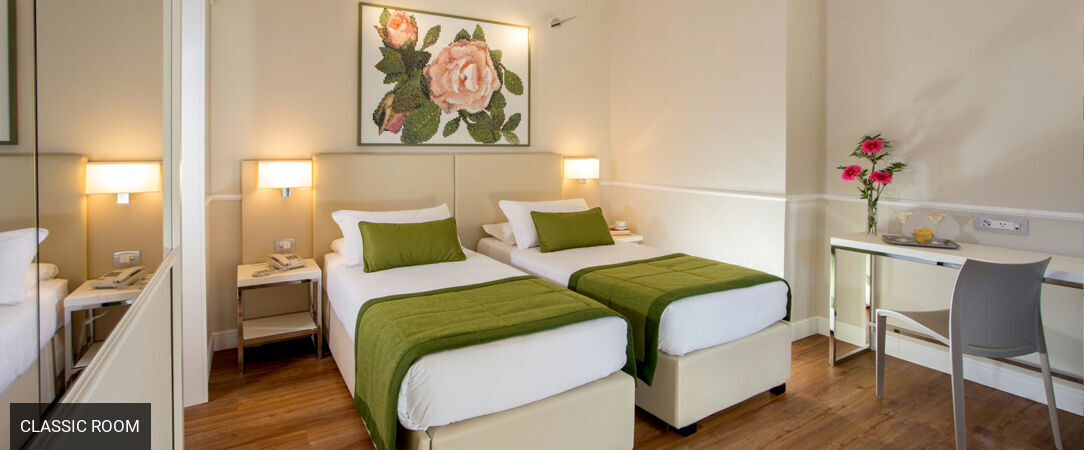 Hotel Cristoforo Colombo ★★★★ - Discover the capital of Italy from an authentic address. - Rome, Italy