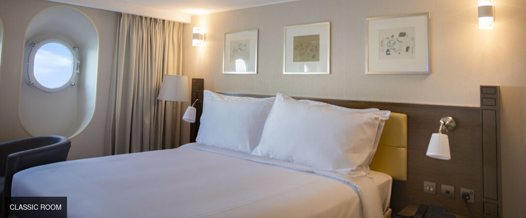 Queen Elizabeth 2 Hotel ★★★★ - Travel back in time on board of a majestic floating hotel. - Dubai, United Arab Emirates