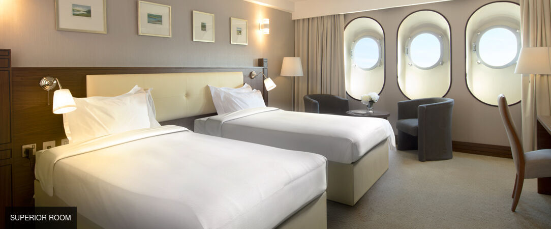 Queen Elizabeth 2 Hotel ★★★★ - Travel back in time on board of a majestic floating hotel. - Dubai, United Arab Emirates