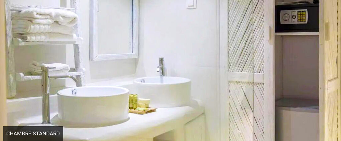 Akkadian Boutique Hotel Mykonos ★★★★★ - Adresse symbole de l’exil bleu & blanc sur l’île glamour des Cyclades. - Mykonos, Grèce