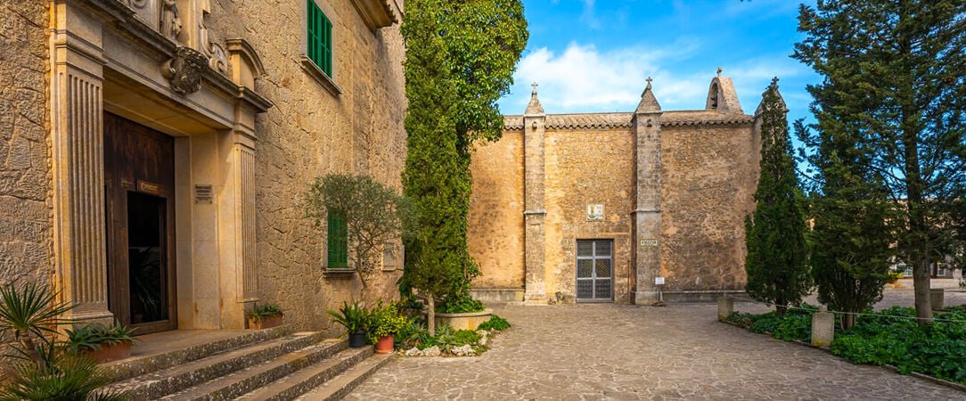 Santuari de Cura - An extraordinary hotel positioned on a mountain top ‘between heaven and Earth’. - Mallorca, Spain