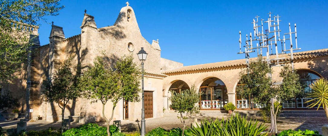 Santuari de Cura - An extraordinary hotel positioned on a mountain top ‘between heaven and Earth’. - Mallorca, Spain