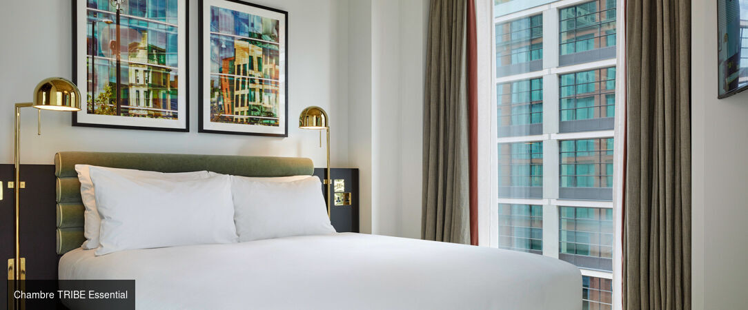 TRIBE London Canary Wharf ★★★★ - Folie contemporaine & éclectique londonienne depuis les berges de La Tamise. - Londres, Royaume-Uni
