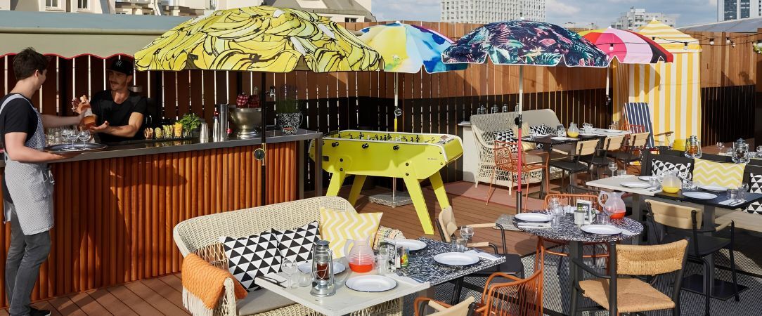 Mama Shelter Paris East - Une adresse pétillante et vibrante où il fait bon vivre, dans le 20ᵉ arrondissement de Paris. - Paris, France