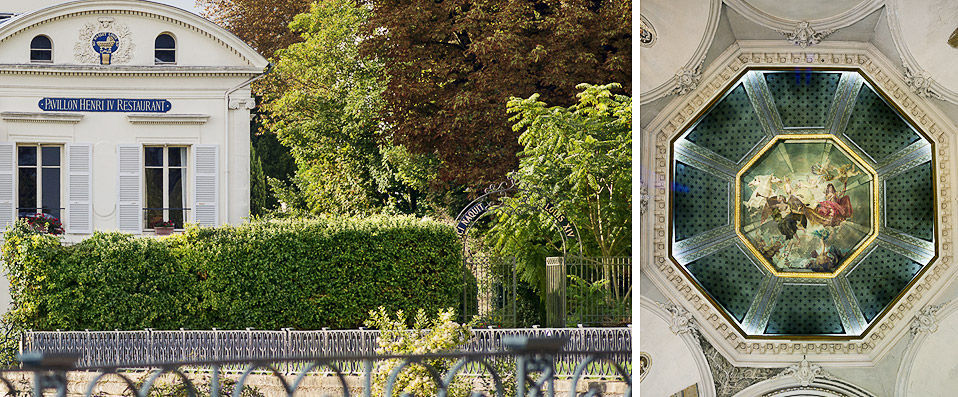 Pavillon Henri IV ★★★★ - Regal splendour in a former royal residence. - Saint-Germain-en-Laye, France