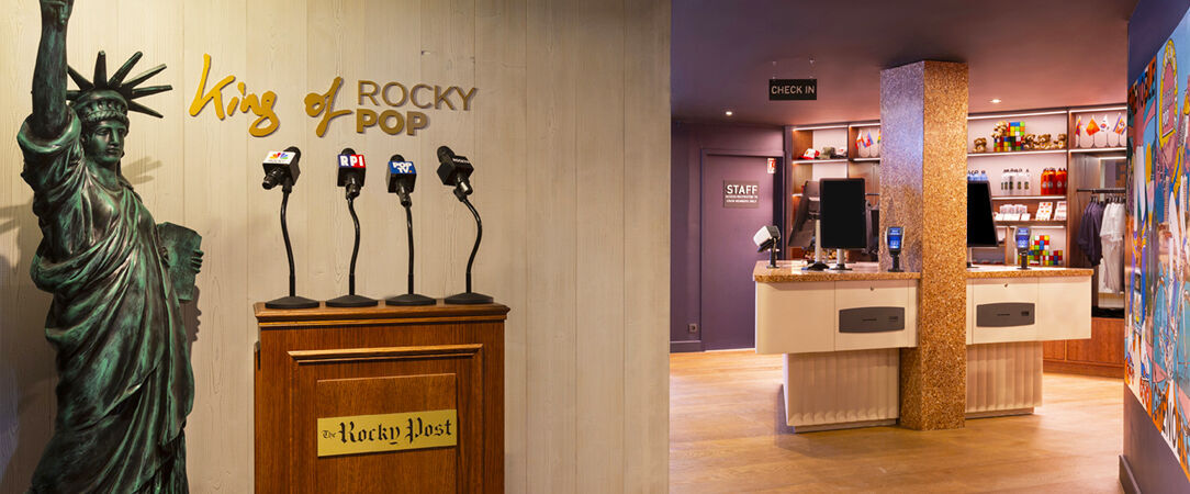 RockyPop Grenoble Hotel - A fun pop décor hotel bursting with entertainment in the French Alps. - Grenoble, France