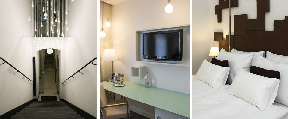 Pure White ★★★★ - Soothing modern style on the edge of Prague’s historic centre. - Prague, Czech Republic