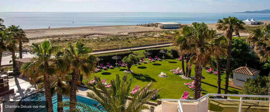 Grand Hôtel Les Flamants Roses Thalasso & Spa ★★★★ - Moment de détente unique au bord de la Méditerranée. - Canet-en-Roussillon, France