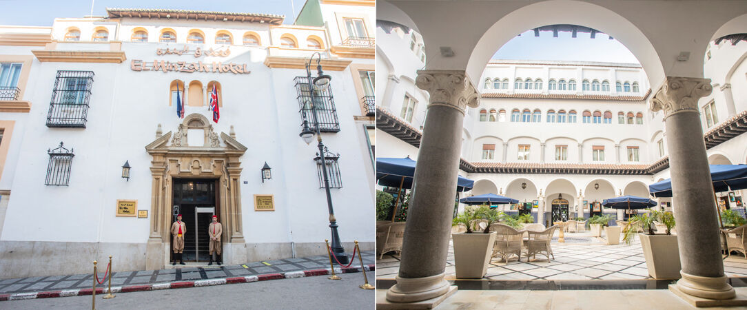Hotel El Minzah ★★★★★ - Une adresse splendide, authentique & luxueuse au cœur de Tanger. - Tanger, Maroc