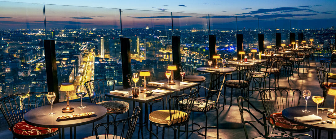 TOO Hotel ★★★★ - MGallery - A luxury hotel in the clouds looking towards the Eiffel Tower. - Paris, France