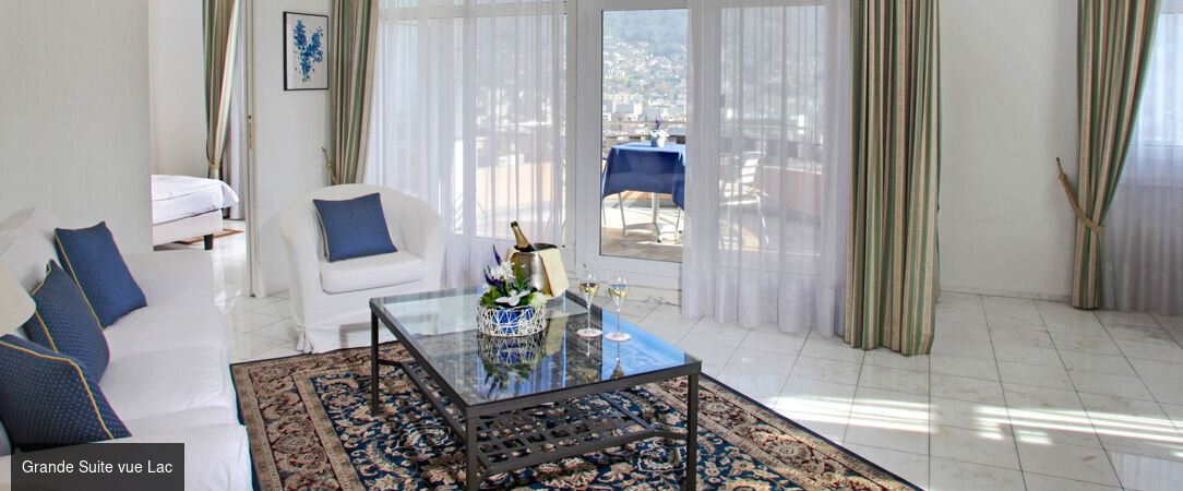 Villa Sassa Hotel ★★★★ - Un hôtel suspendu sur Lugano, taillé pour le bien-être - Lugano, Suisse