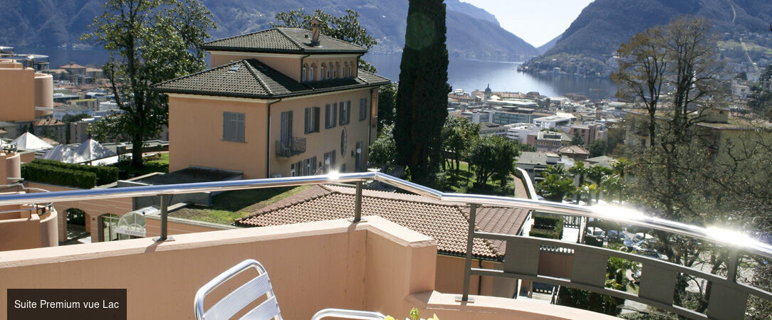 Villa Sassa Hotel ★★★★ - Un hôtel suspendu sur Lugano, taillé pour le bien-être - Lugano, Suisse