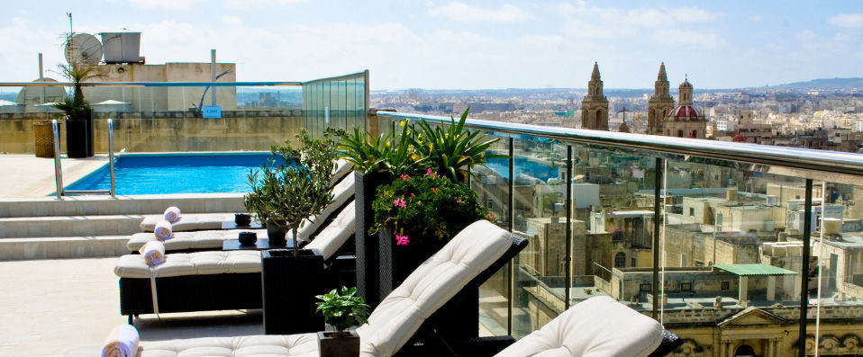 The Victoria Hotel ★★★★ - Une adresse quatre étoiles so british - Malte