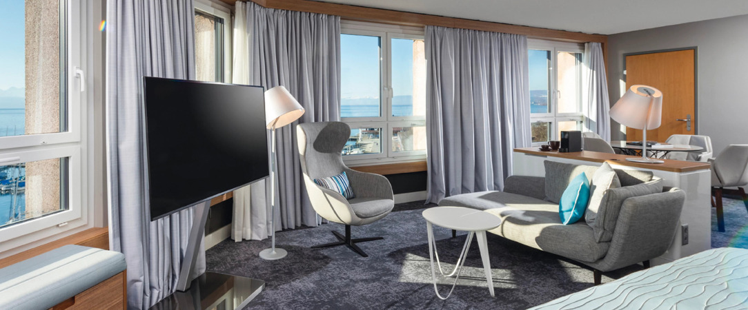 Mövenpick Hôtel Lausanne ★★★★ - Élégance et confort au bord du Léman, au cœur de Lausanne. - Lausanne, Suisse