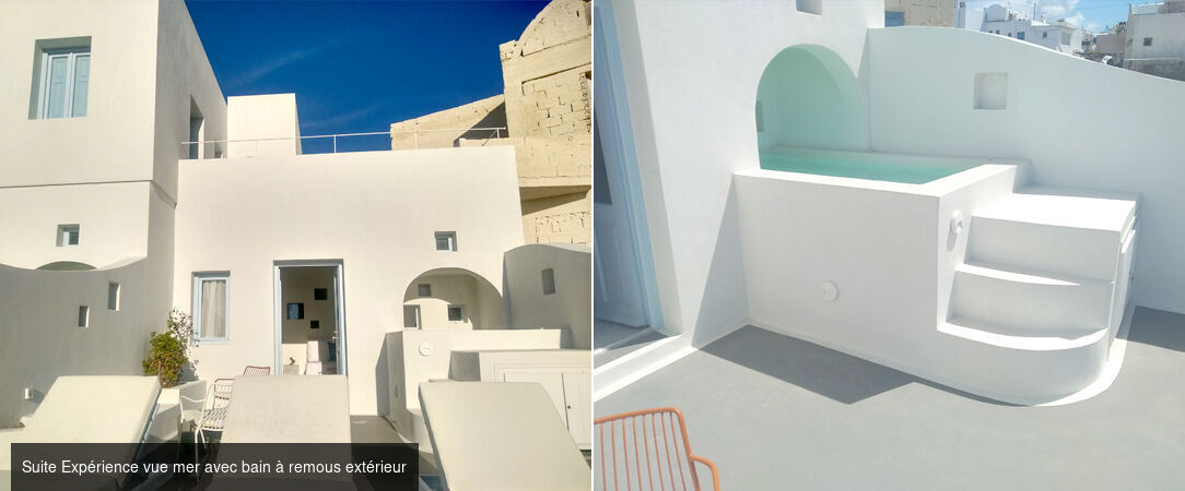 Sol Mate Suites - Exil bleu & blanc à Santorin, dans une parfaite Suite en bord de mer. - Santorin, Grèce