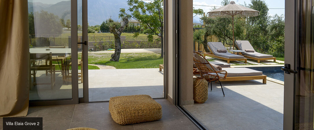 Elaia Grove - Dans le luxe d'une villa en pleine nature avec vue sur le Péloponnèse. - Kalamata, Grèce