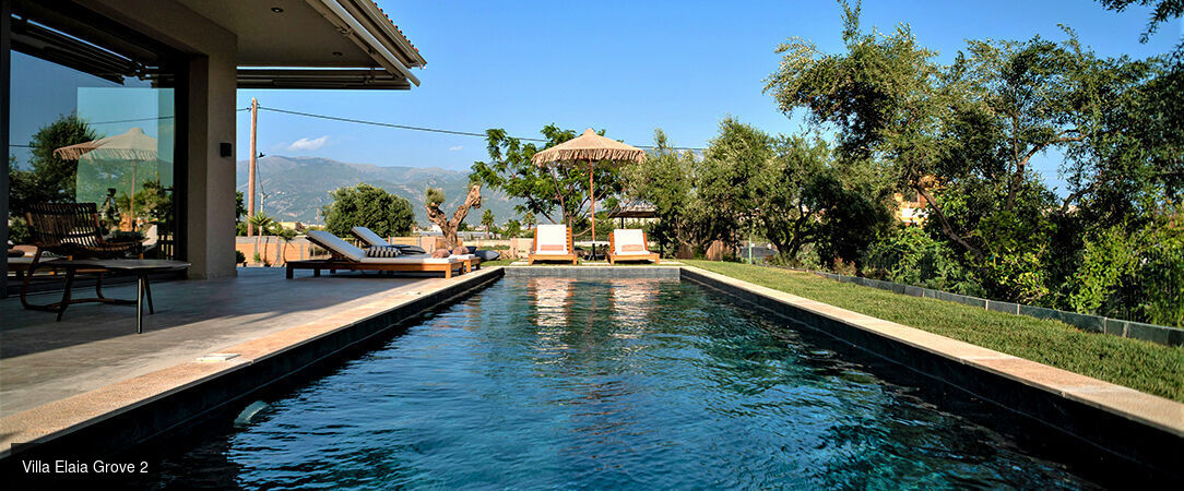 Elaia Grove - Dans le luxe d'une villa en pleine nature avec vue sur le Péloponnèse. - Kalamata, Grèce