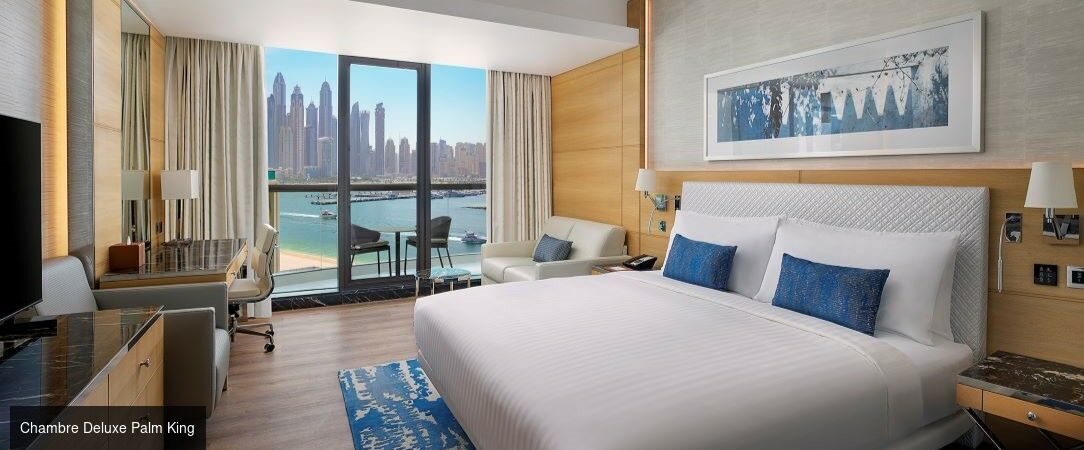 Marriott Resort Palm Jumeirah, Dubaï ★★★★★ - Le luxe d’une grande adresse sur la Palm de Dubaï. - Dubaï, Émirats arabes unis