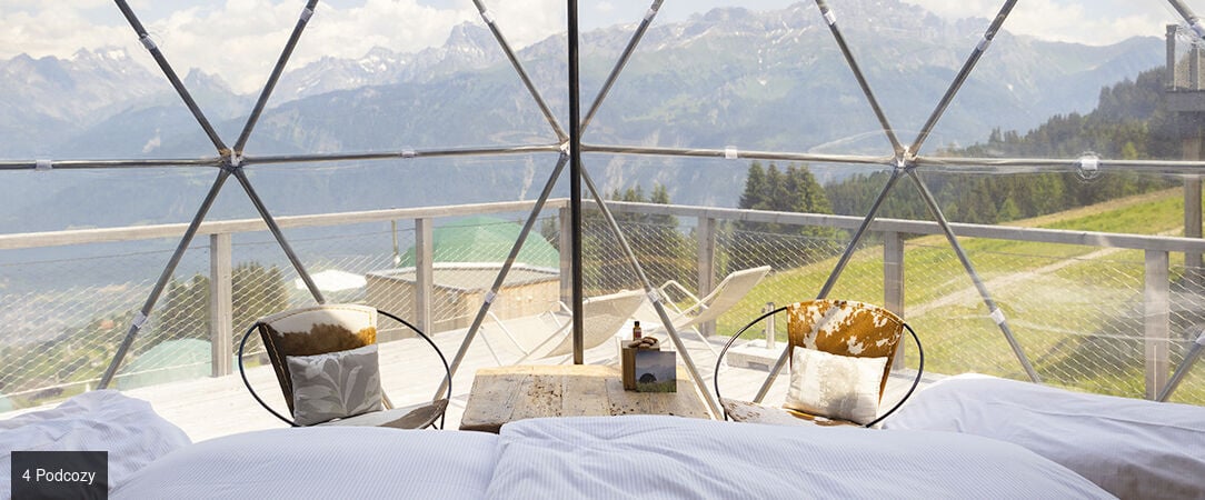 Whitepod Eco-Luxury Hotel - An eco-friendly oasis where nature meets luxury. - Canton of Valais, Switzerland